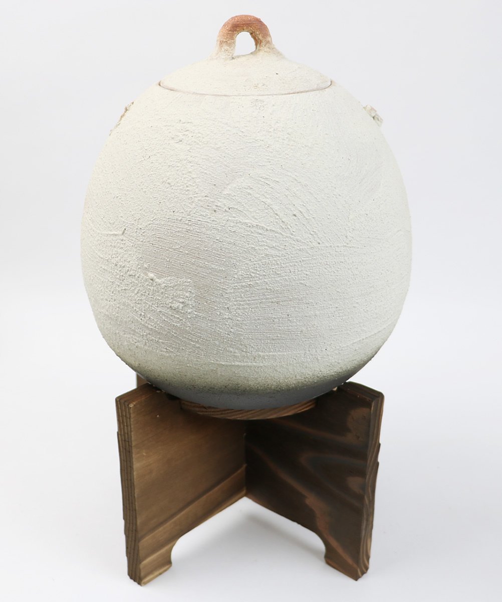 【新品未使用】信楽焼 まんまるふくろう 焼酎サーバー 台座付き Amazon｜信楽焼 まんまるふくろう焼酎サーバー しがらき焼 サーバー